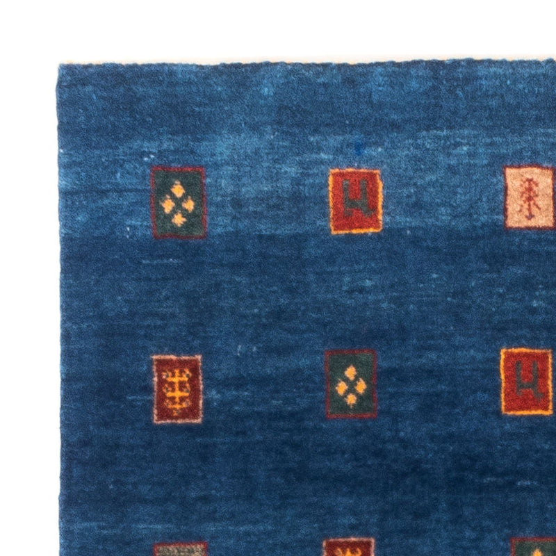 Tappeto Gabbeh - Persero - 149 x 80 cm - blu