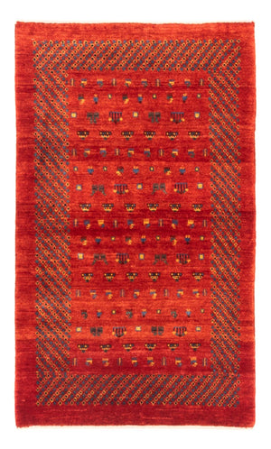 Tappeto Gabbeh - Persero - 130 x 79 cm - rosso