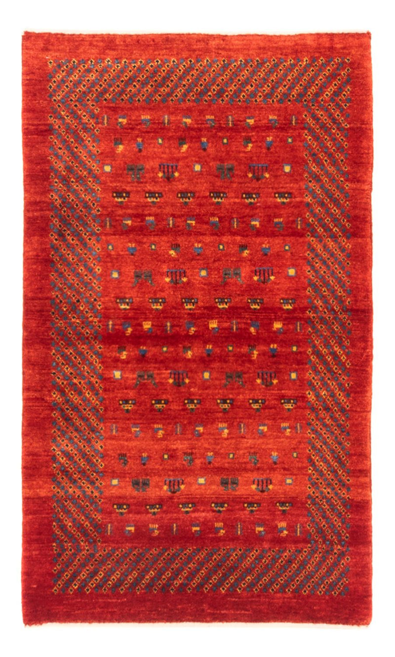 Tappeto Gabbeh - Persero - 130 x 79 cm - rosso