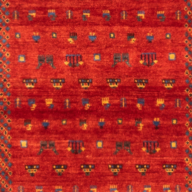 Tappeto Gabbeh - Persero - 130 x 79 cm - rosso