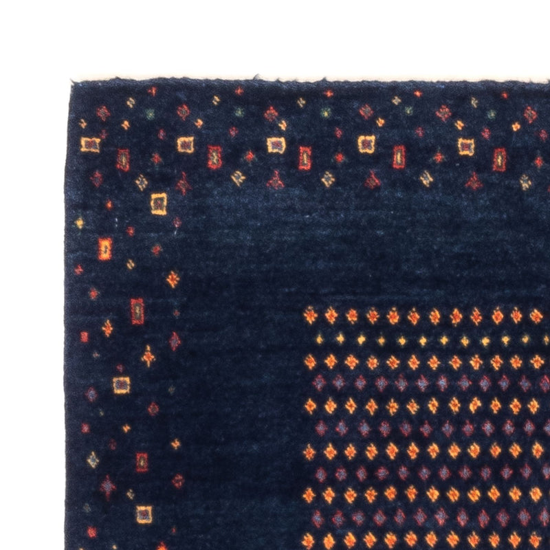 Tappeto Gabbeh - Persero - 128 x 82 cm - blu scuro