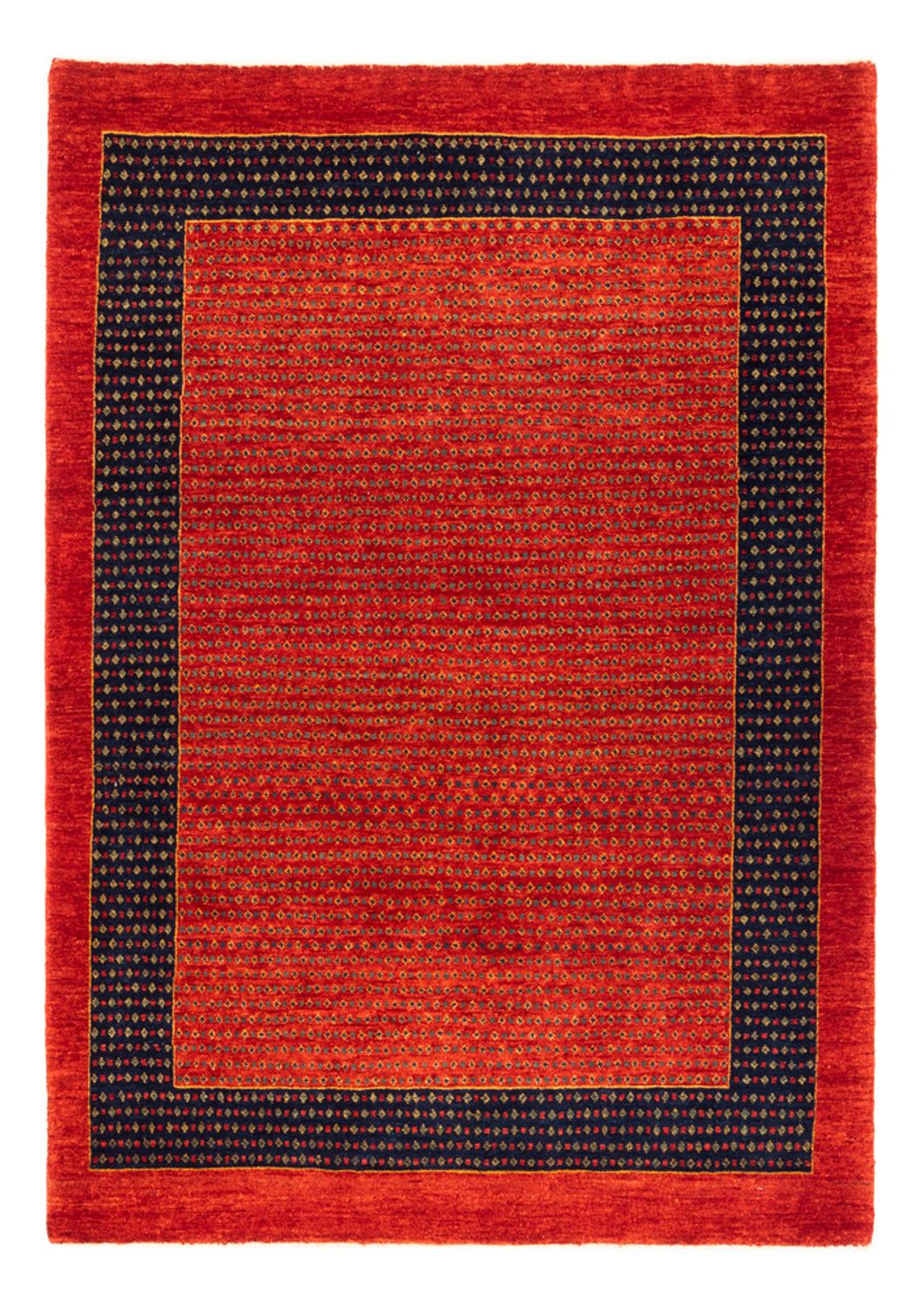 Tappeto Gabbeh - Persero - 165 x 118 cm - rosso