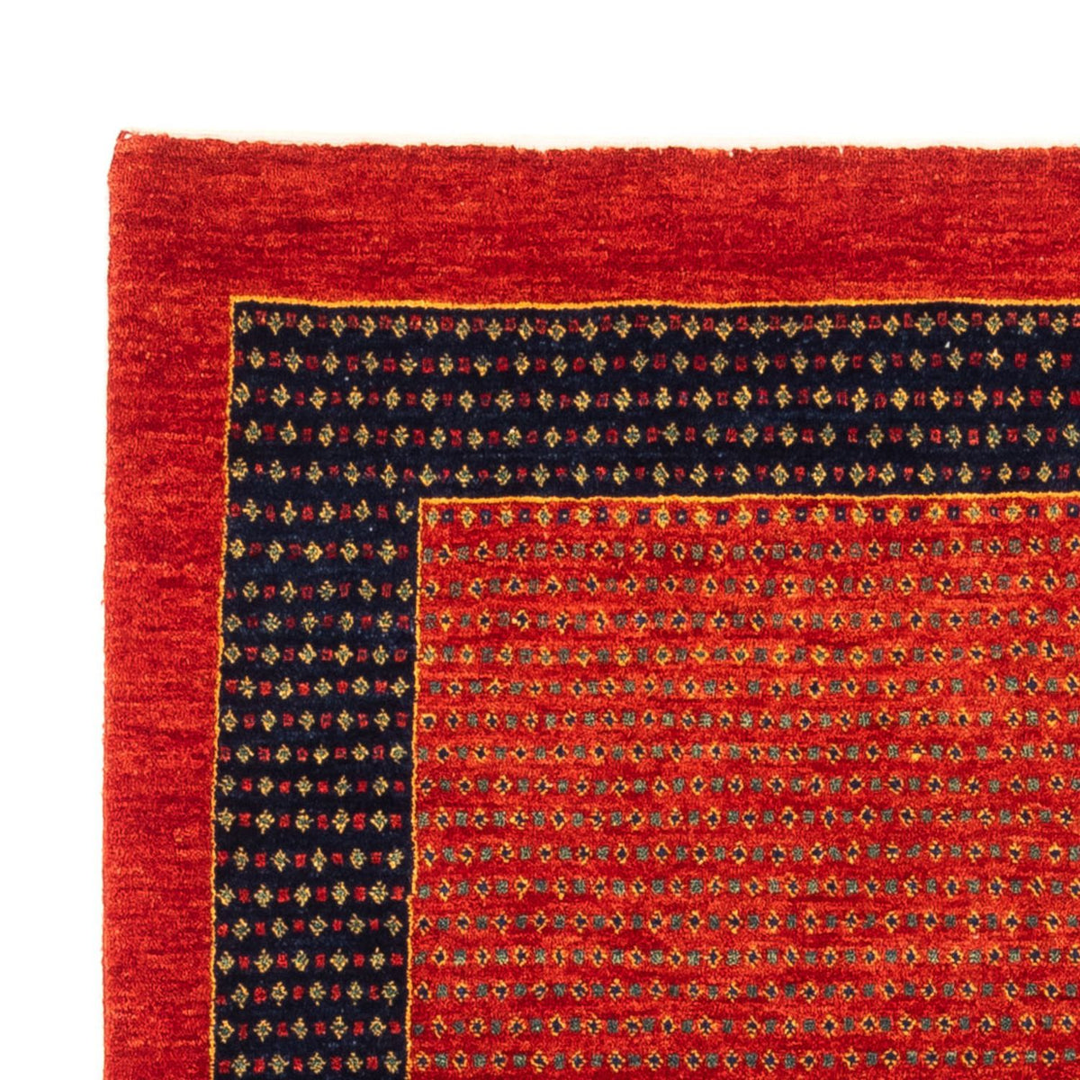Tappeto Gabbeh - Persero - 165 x 118 cm - rosso