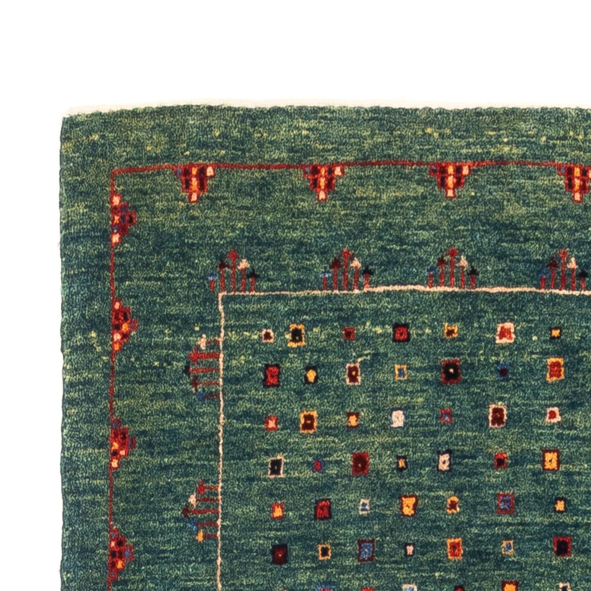 Tappeto Gabbeh - Persero - 163 x 84 cm - verde