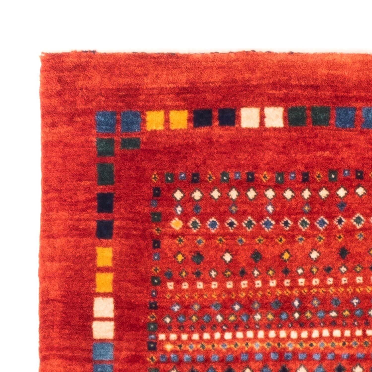 Tappeto Gabbeh - Persero - 144 x 80 cm - rosso