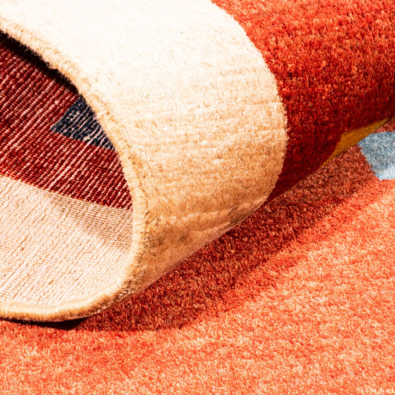 Tappeto corsia Tappeto Gabbeh - Persero - 190 x 79 cm - rosso