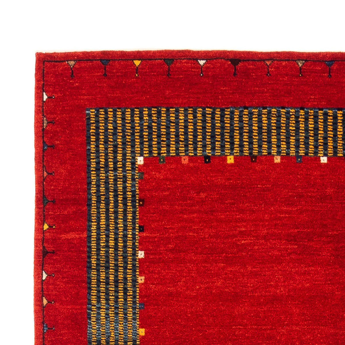 Tappeto Gabbeh - Persero - 185 x 122 cm - rosso