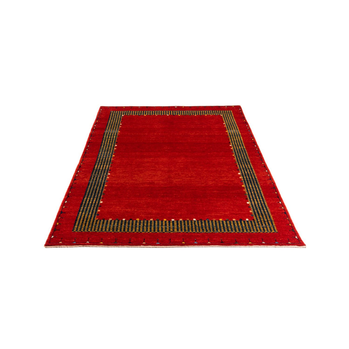 Tappeto Gabbeh - Persero - 185 x 122 cm - rosso