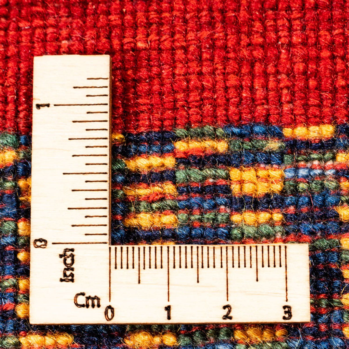 Tappeto Gabbeh - Persero - 185 x 122 cm - rosso