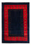 Tappeto Gabbeh - Persero - 176 x 123 cm - blu scuro