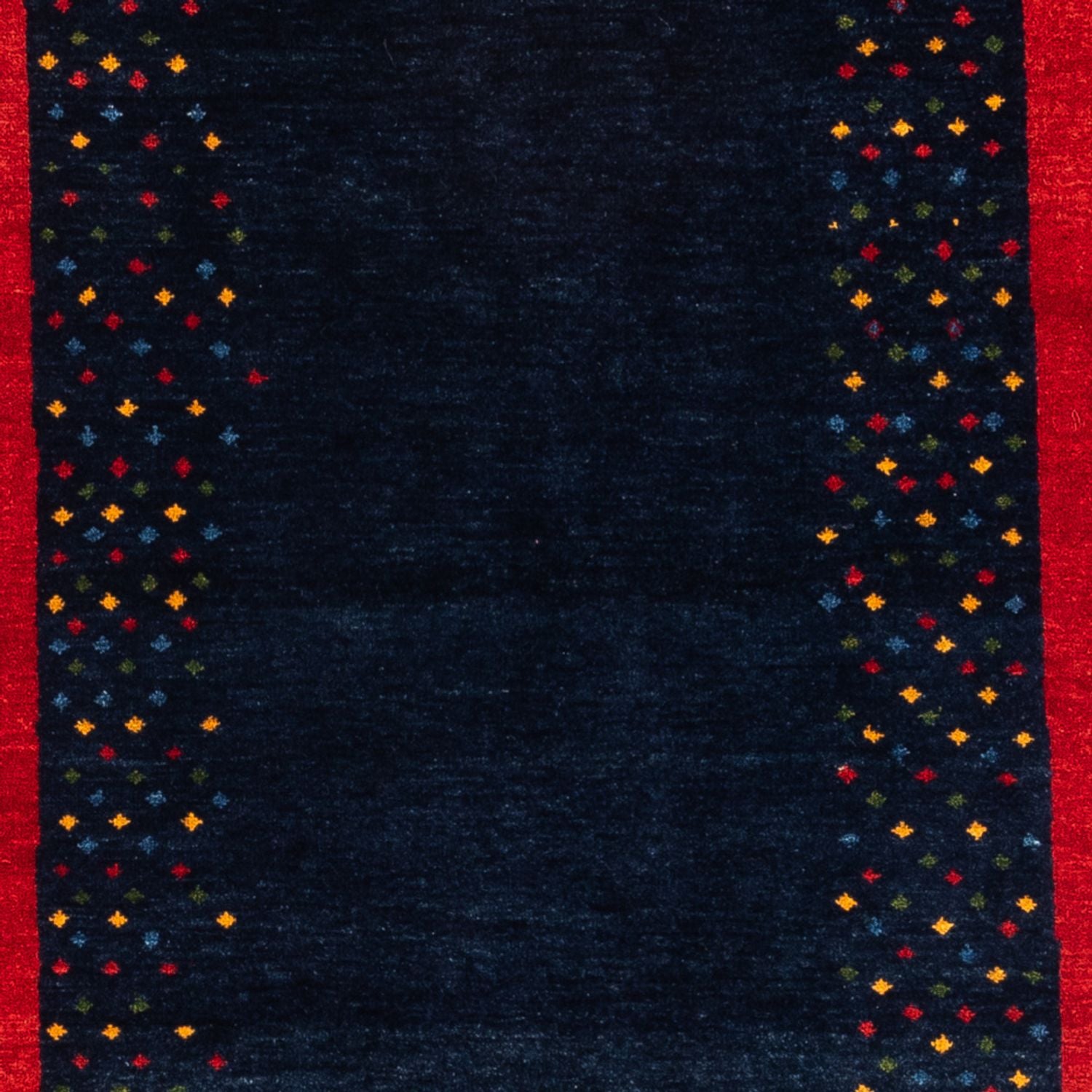 Tappeto Gabbeh - Persero - 176 x 123 cm - blu scuro