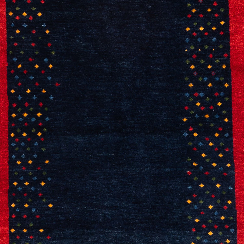 Tappeto Gabbeh - Persero - 176 x 123 cm - blu scuro