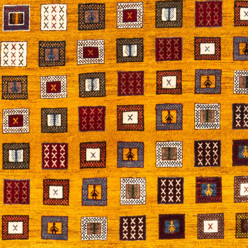 Tappeto Gabbeh - Persero - 195 x 150 cm - oro