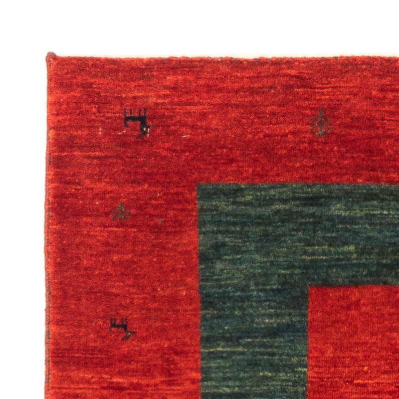 Tappeto Gabbeh - Persero - 122 x 78 cm - rosso