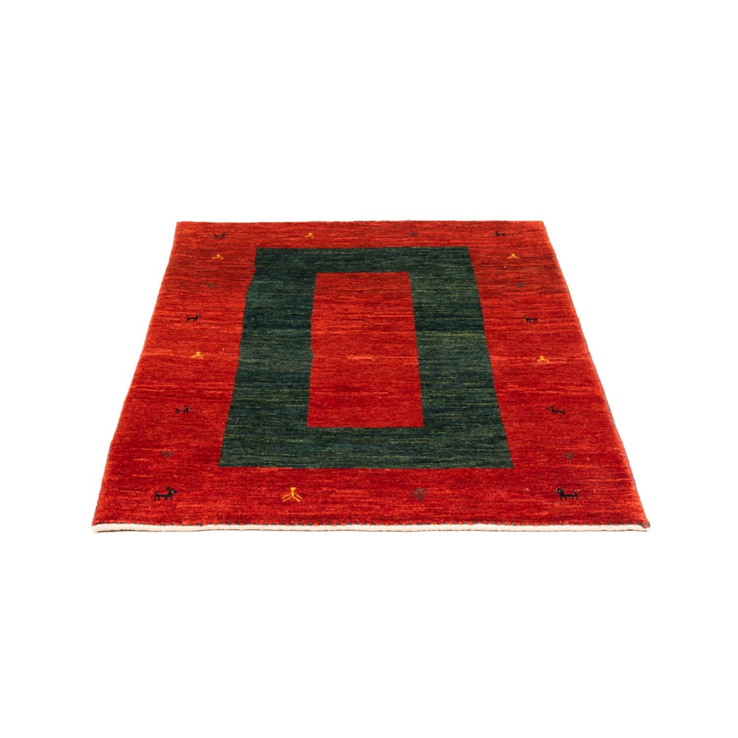 Tappeto Gabbeh - Persero - 122 x 78 cm - rosso