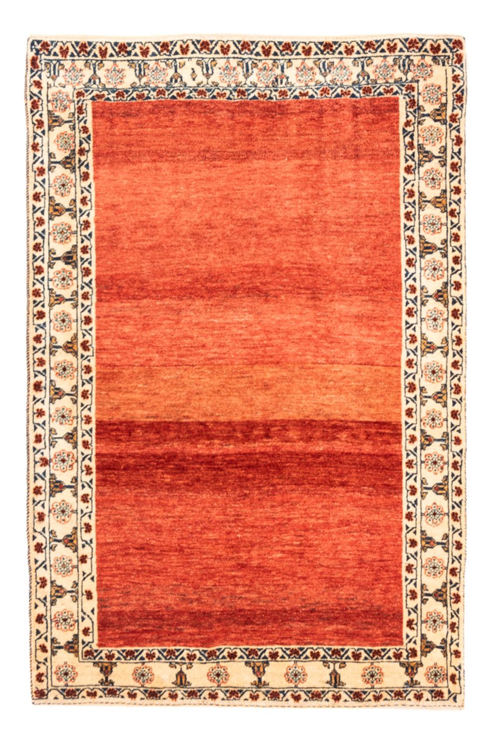Tappeto Gabbeh - Persero - 148 x 108 cm - rosso