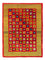 Tappeto Gabbeh - Persero - 242 x 186 cm - rosso