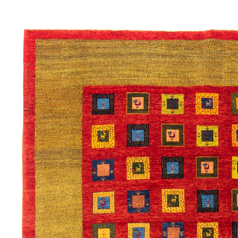 Tappeto Gabbeh - Persero - 242 x 186 cm - rosso
