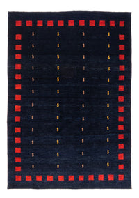 Tappeto Gabbeh - Persero - 200 x 146 cm - blu scuro
