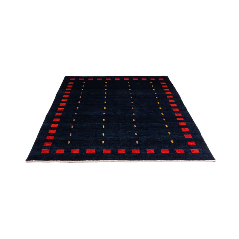 Tappeto Gabbeh - Persero - 200 x 146 cm - blu scuro