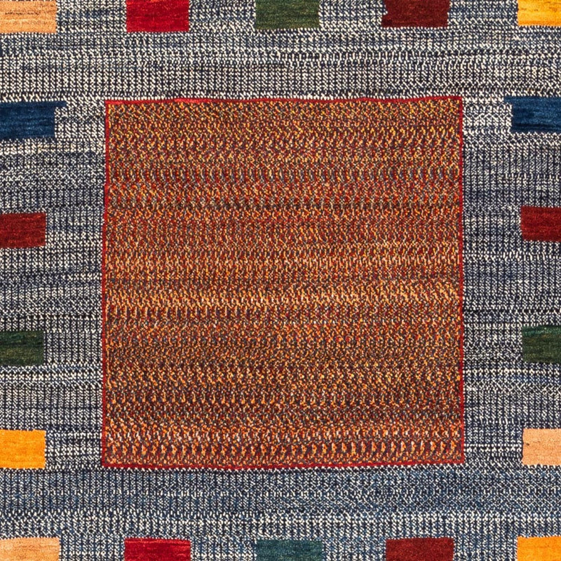 Tappeto Gabbeh - Persero - 190 x 122 cm - blu chiaro