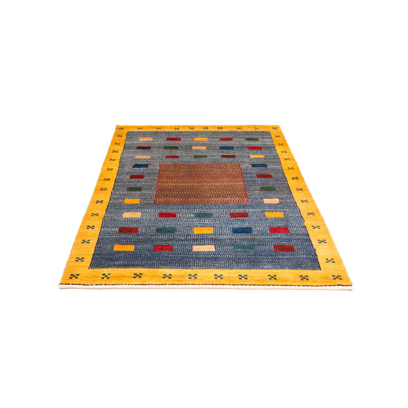 Tappeto Gabbeh - Persero - 190 x 122 cm - blu chiaro