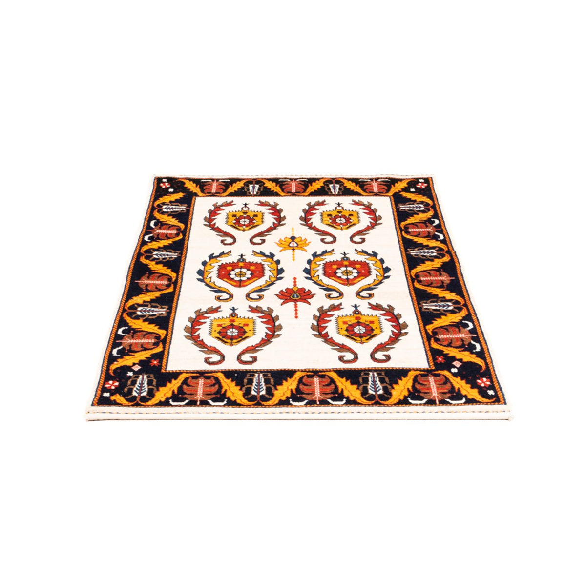 Tappeto Gabbeh - Persero - 126 x 86 cm - crema