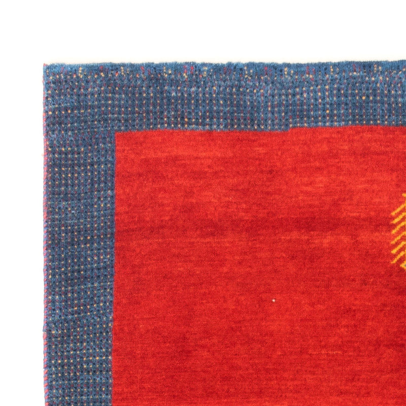 Tappeto Gabbeh - Persero - 148 x 100 cm - rosso