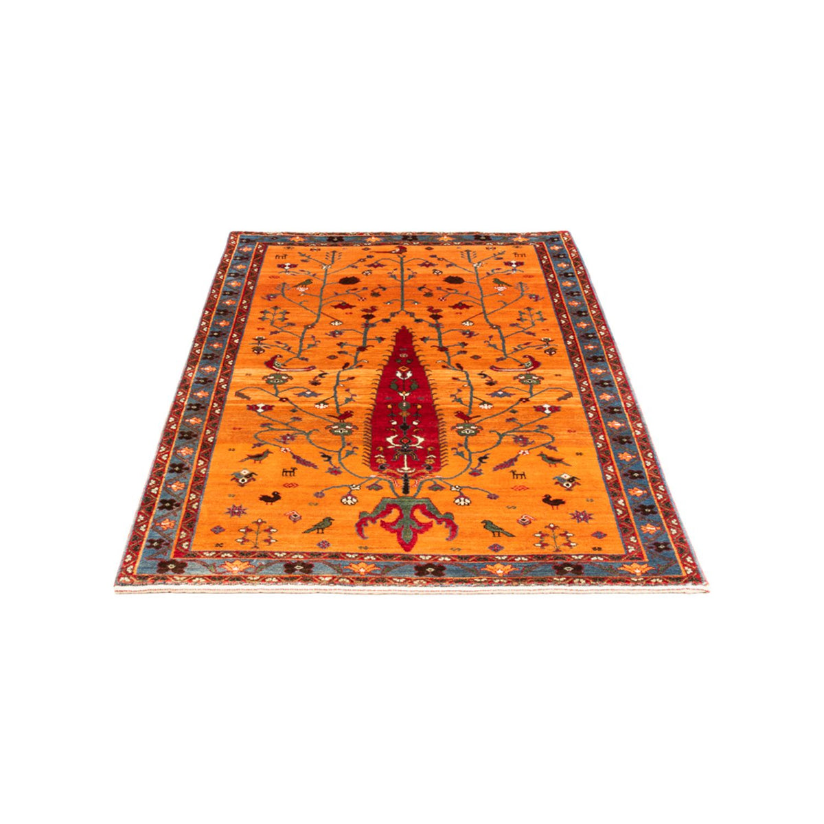 Tappeto Gabbeh - Persero - 155 x 100 cm - oro