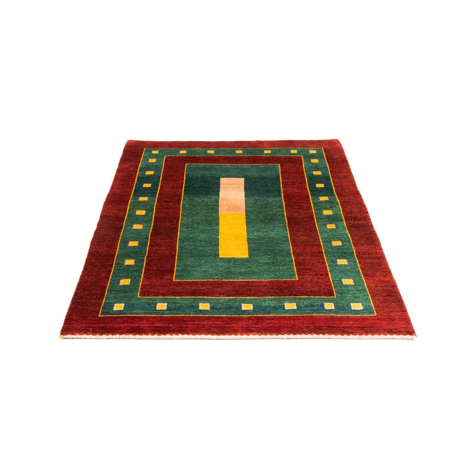 Tappeto Gabbeh - Persero - 156 x 106 cm - verde
