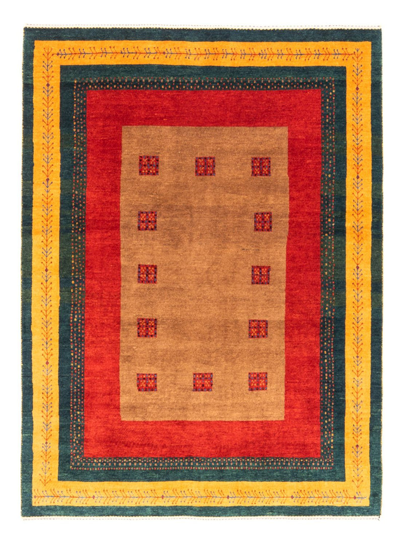 Tappeto Gabbeh - Persero - 197 x 155 cm - multicolore