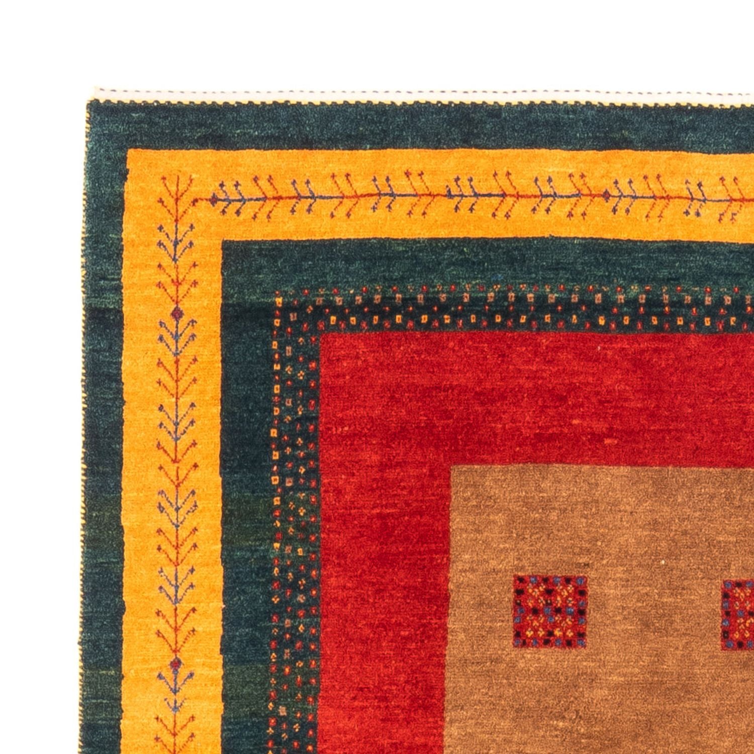 Tappeto Gabbeh - Persero - 197 x 155 cm - multicolore