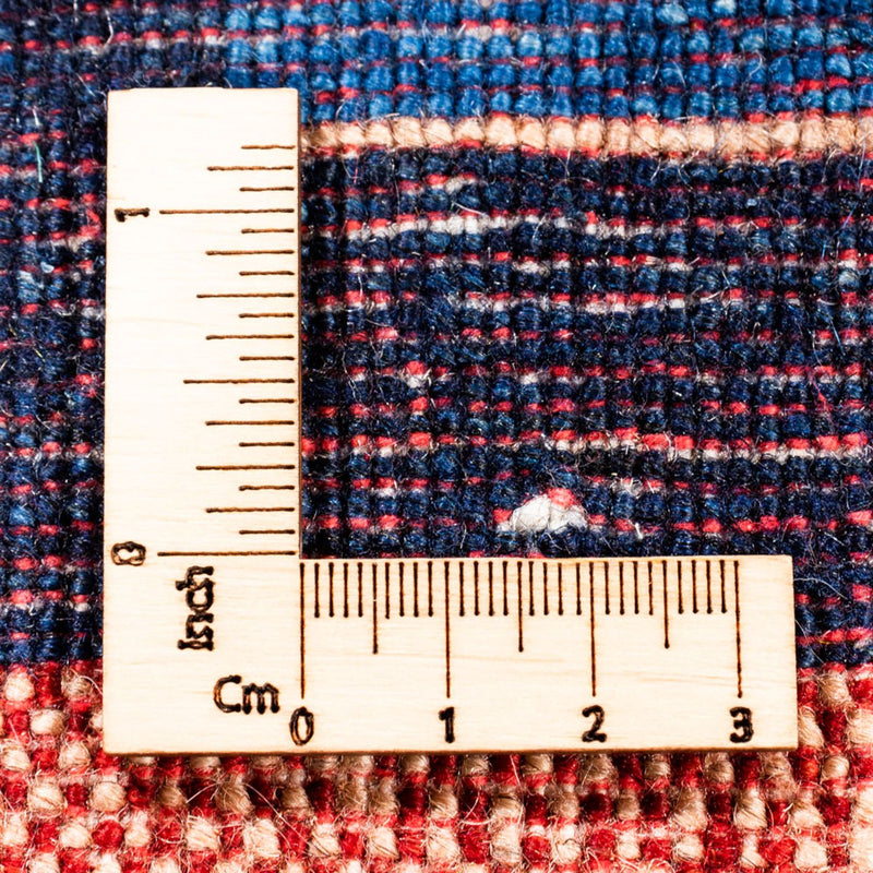 Tappeto corsia Tappeto Gabbeh - Persero - 236 x 85 cm - blu scuro