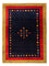Tappeto Gabbeh - Persero - 216 x 158 cm - blu scuro