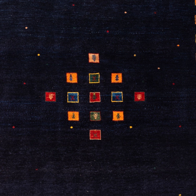 Tappeto Gabbeh - Persero - 216 x 158 cm - blu scuro