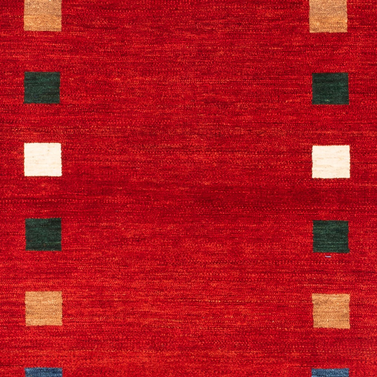 Tappeto Gabbeh - Persero - 172 x 126 cm - rosso