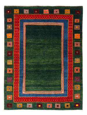 Tappeto Gabbeh - Persero - 195 x 150 cm - verde