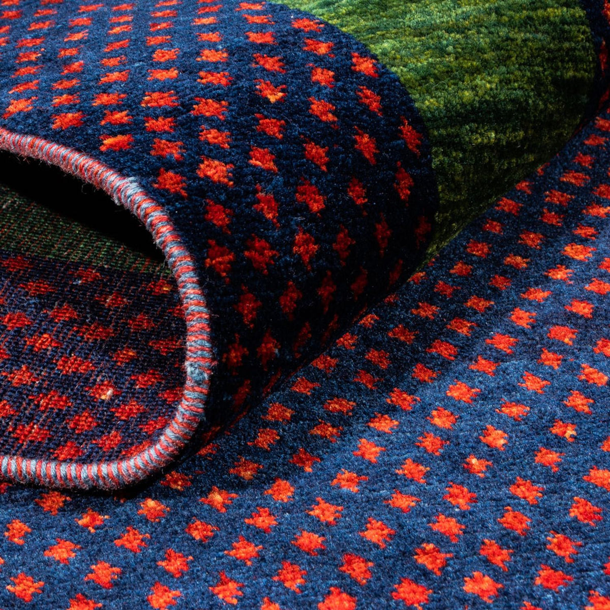 Tappeto Gabbeh - Persero - 196 x 124 cm - viola