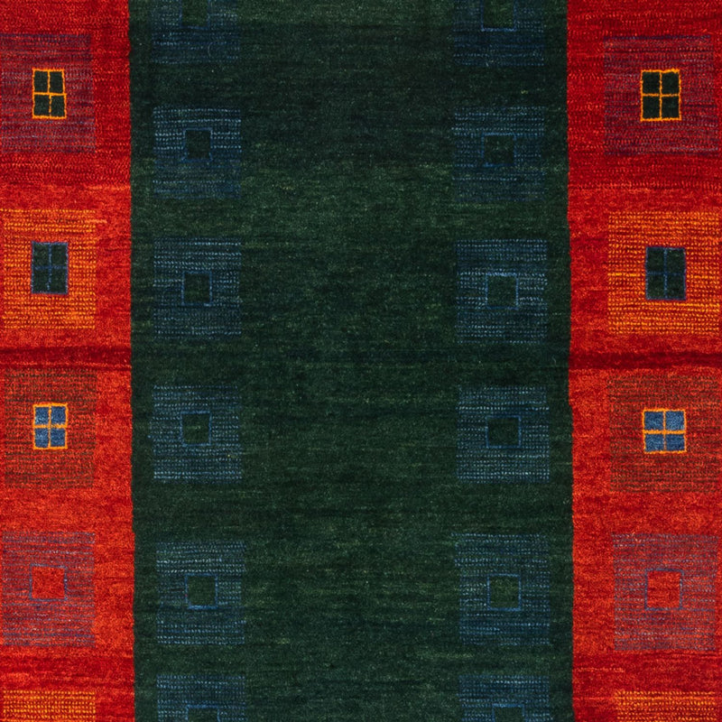 Tappeto Gabbeh - Persero - 204 x 122 cm - verde