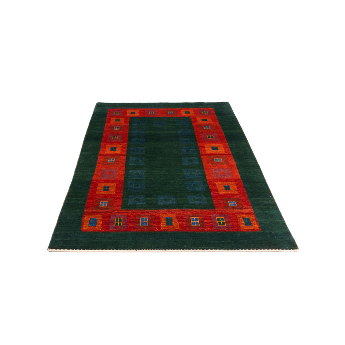 Tappeto Gabbeh - Persero - 204 x 122 cm - verde