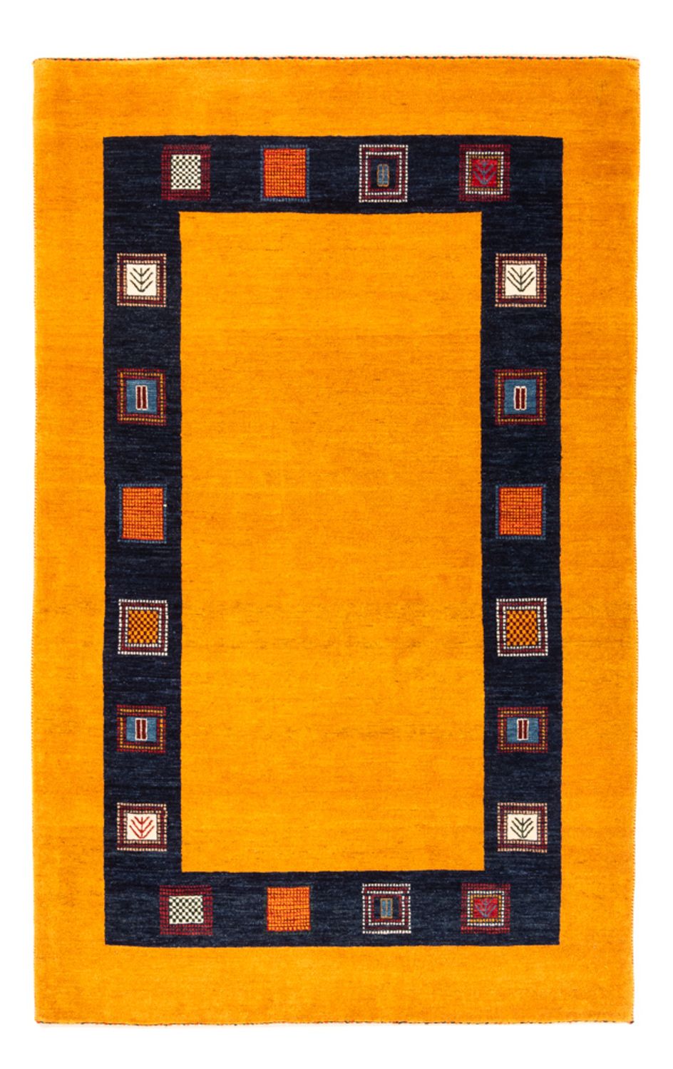 Tappeto Gabbeh - Persero - 180 x 118 cm - oro