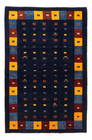 Tappeto Gabbeh - Persero - 152 x 102 cm - blu scuro