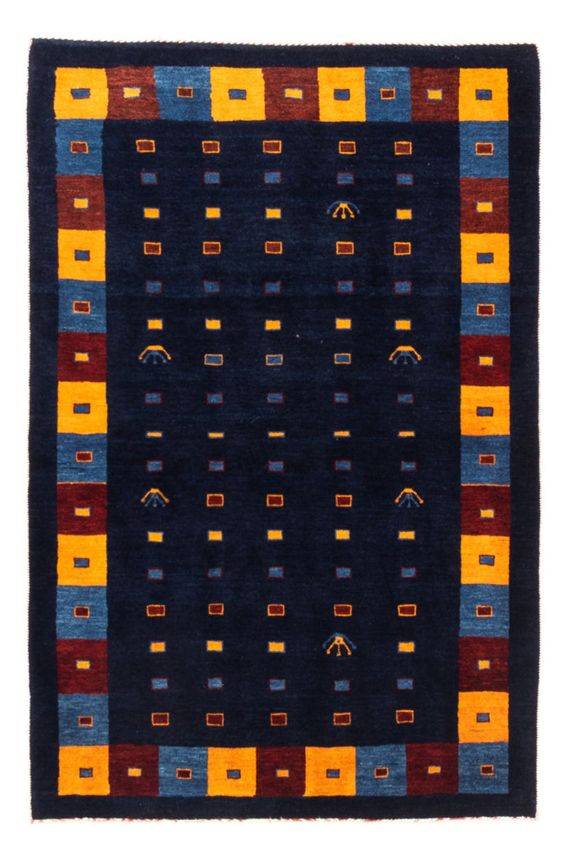 Tappeto Gabbeh - Persero - 152 x 102 cm - blu scuro