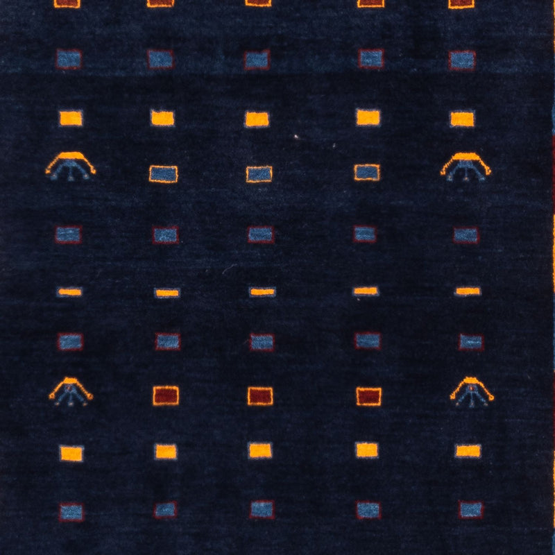 Tappeto Gabbeh - Persero - 152 x 102 cm - blu scuro