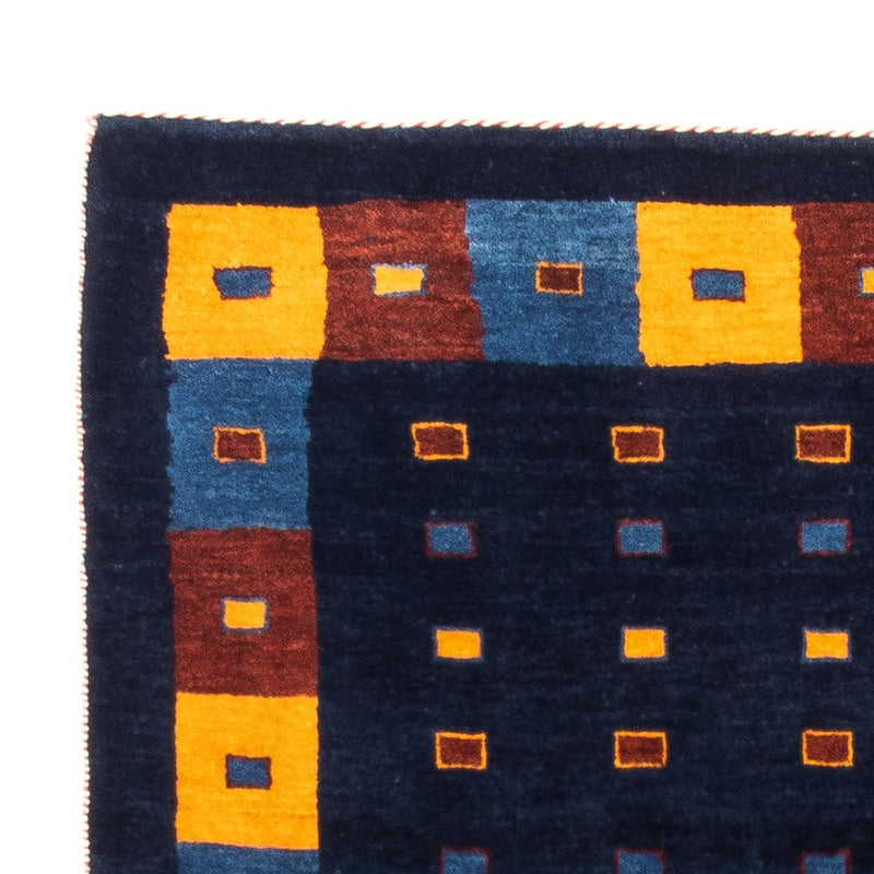 Tappeto Gabbeh - Persero - 152 x 102 cm - blu scuro