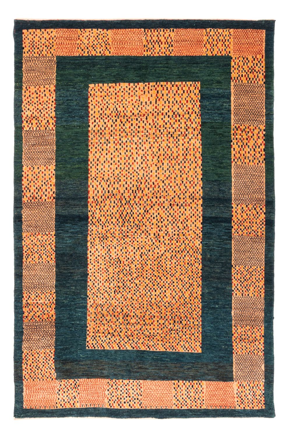 Tappeto Gabbeh - Persero - 193 x 126 cm - beige