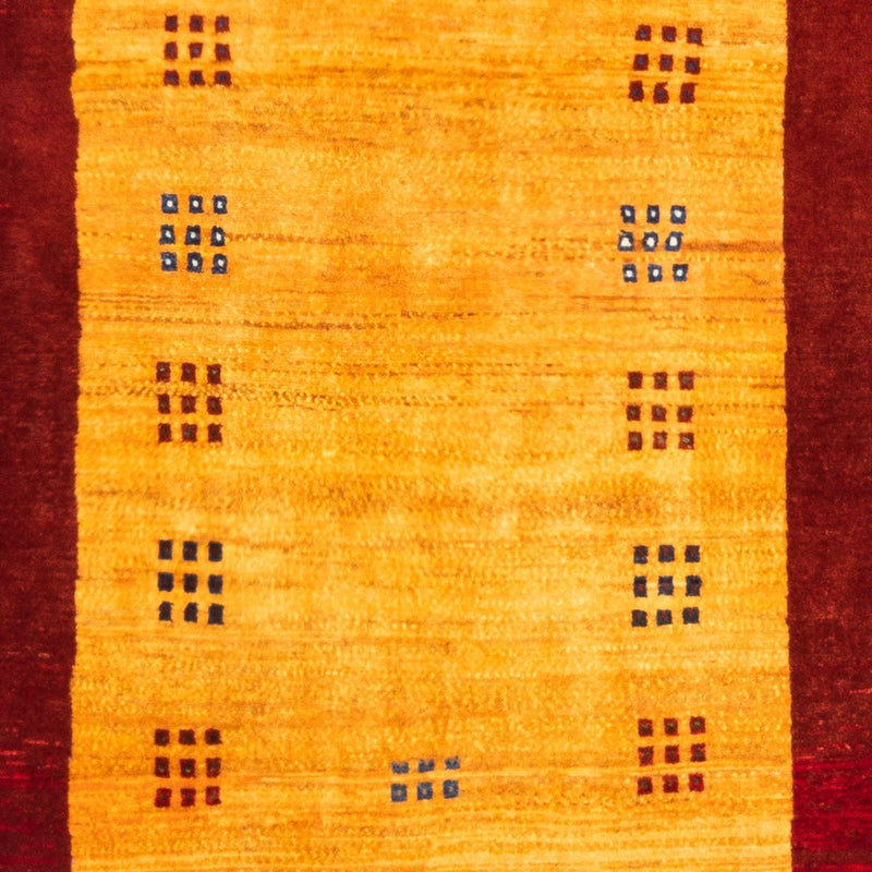 Tappeto Gabbeh - Persero - 157 x 106 cm - oro