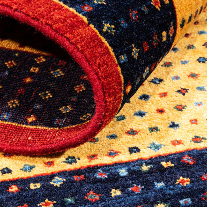 Tappeto Gabbeh - Persero - 129 x 80 cm - oro