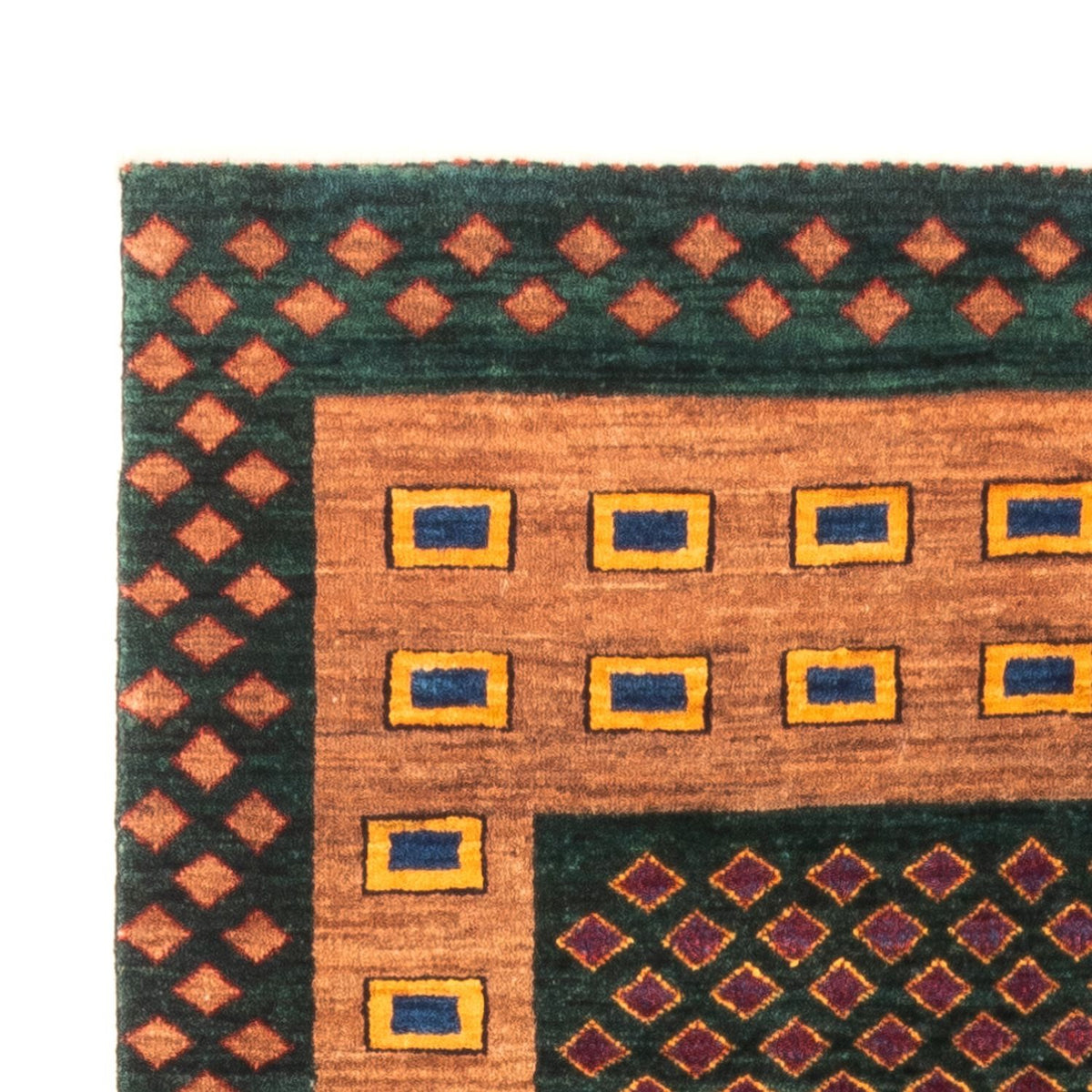 Gabbeh persiano Tappeto 100x146cm - Perserteppich Wollteppich