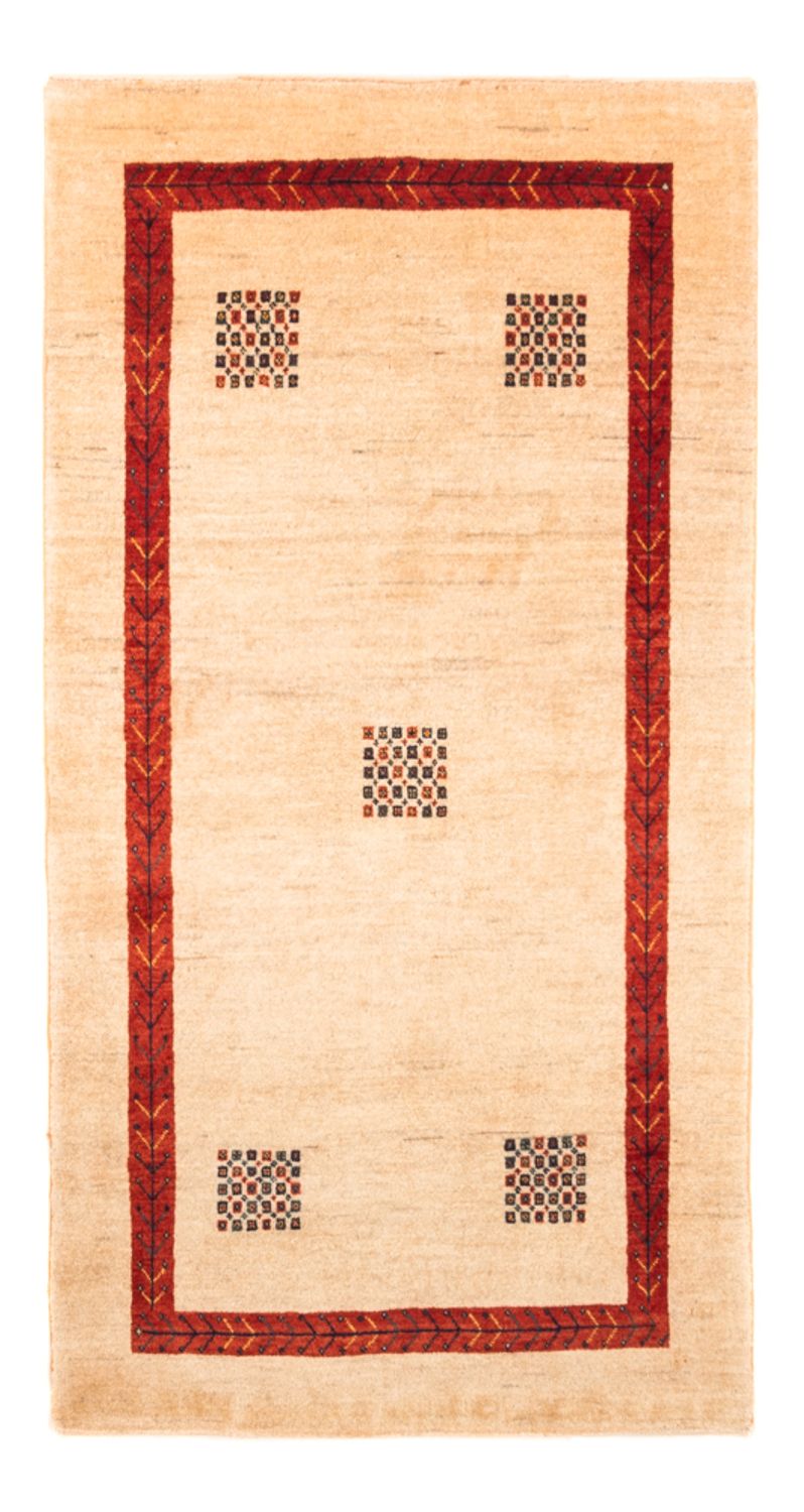 Tappeto Gabbeh - Persero - 159 x 85 cm - crema